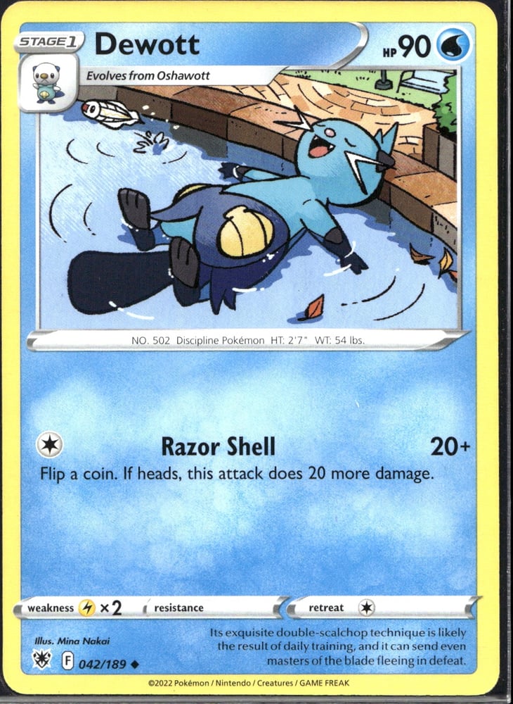 Dewott - SWSH10 42/189