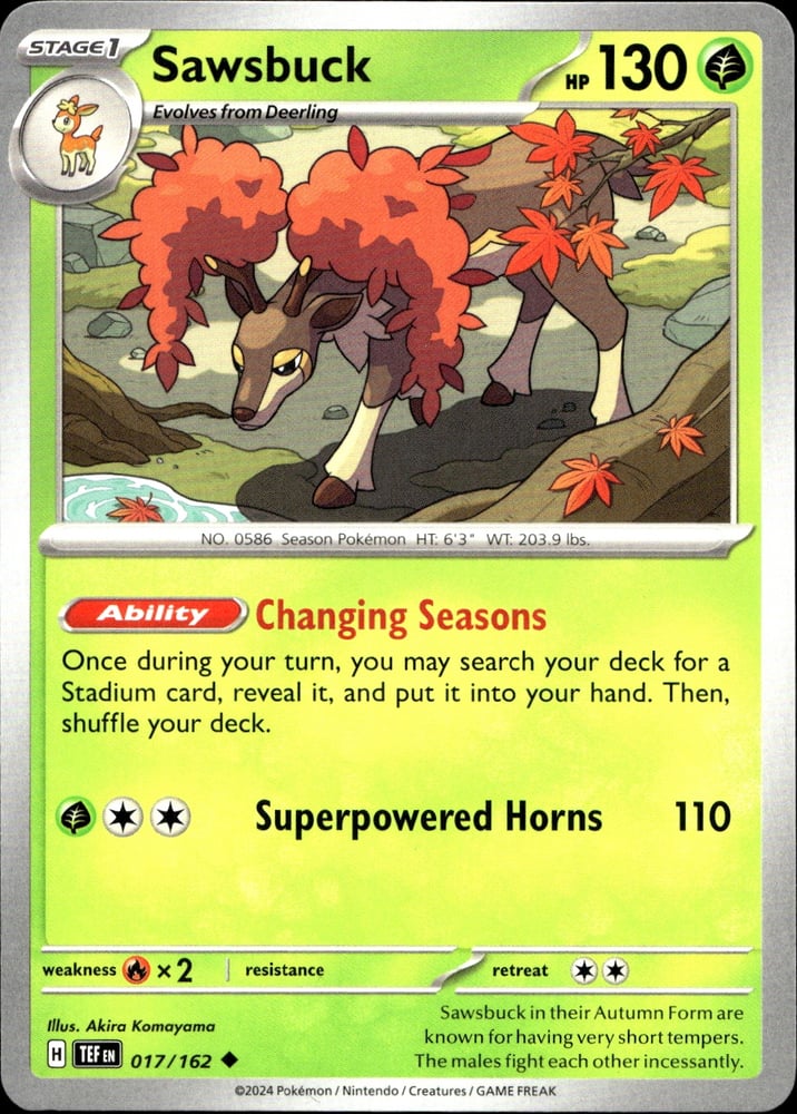Sawsbuck - SV05 17/162