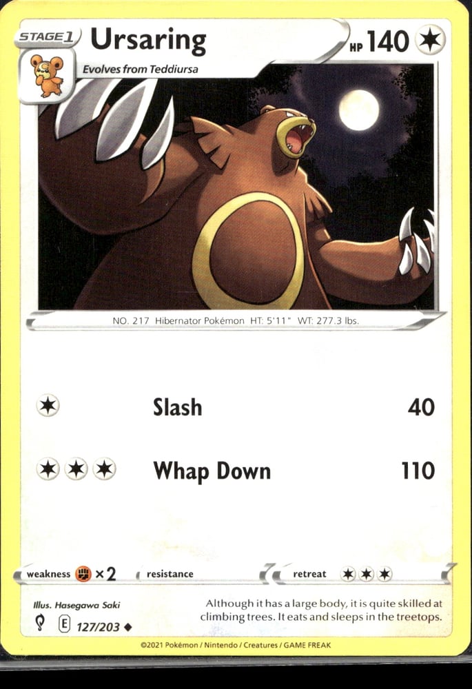 Ursaring - SWSH7 127/203