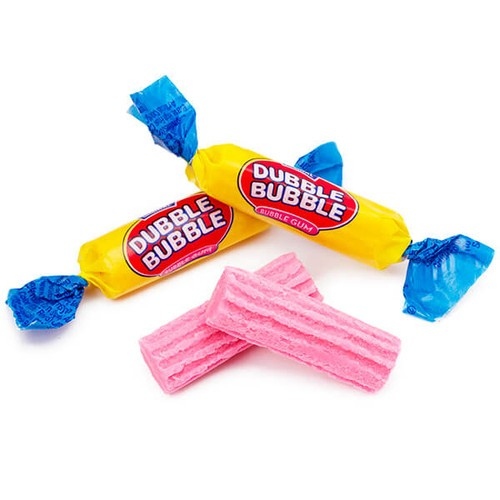 Dubble Bubble King Twist Wrapped Bubble Gum 180 ct Box