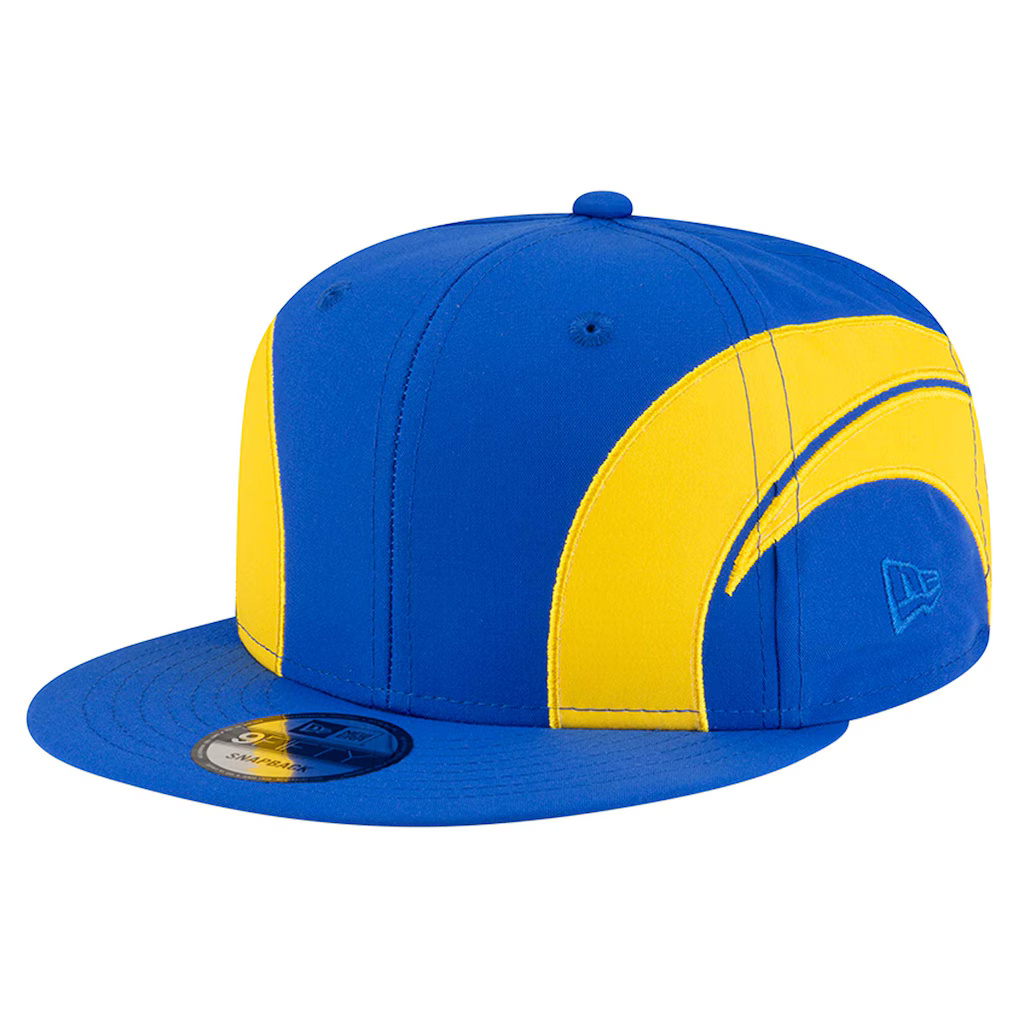 Los Angeles Rams Royal New Era 9FIFTY Helmet Snapback Hat