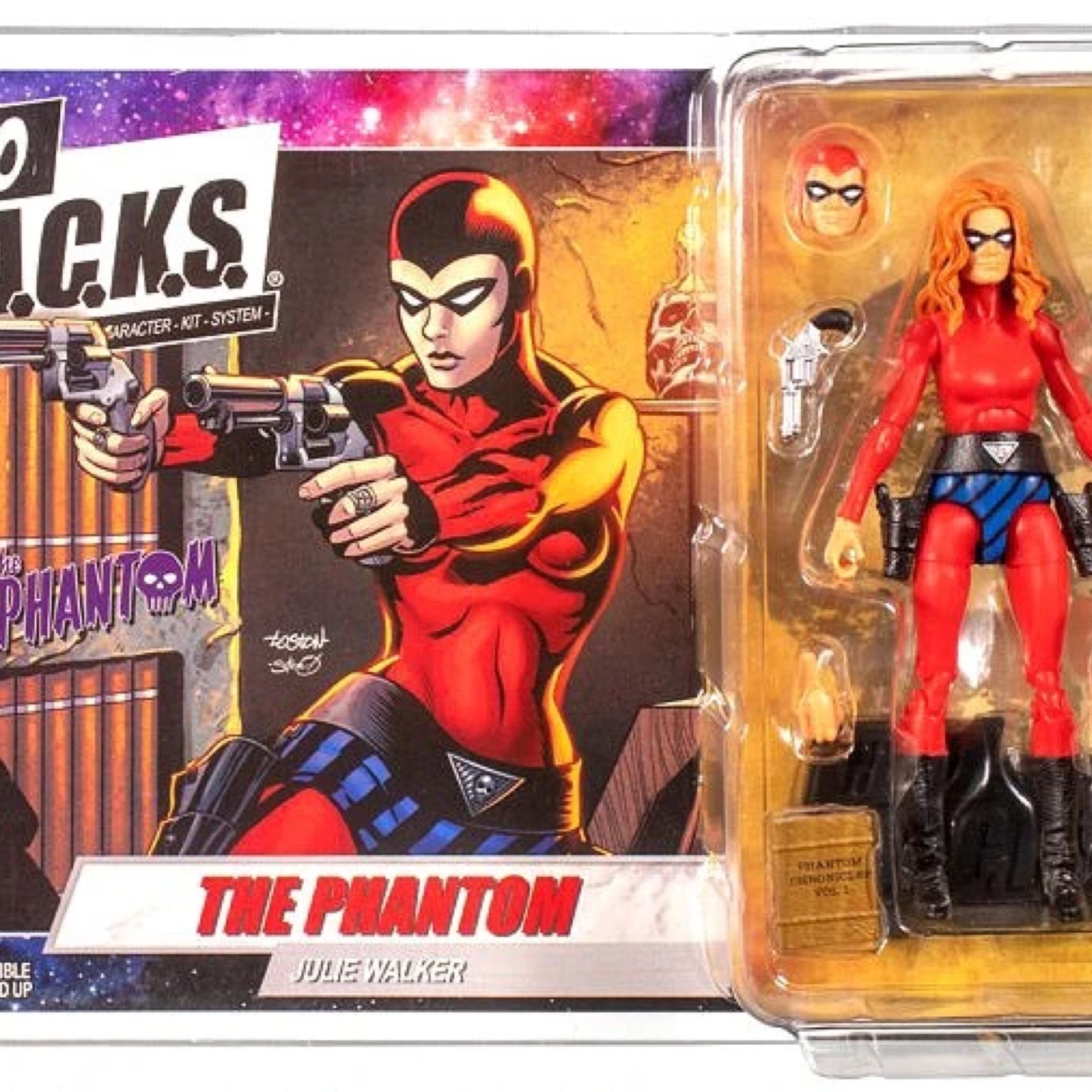 Boss Fight Studios - Hero H.A.C.K.S. 1/18 Scale Figure - The Phantom (Julie Walker)