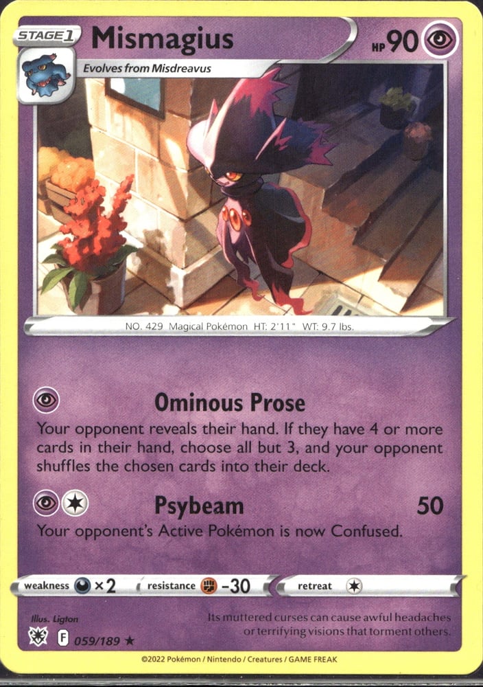 Mismagius - SWSH10 59/189