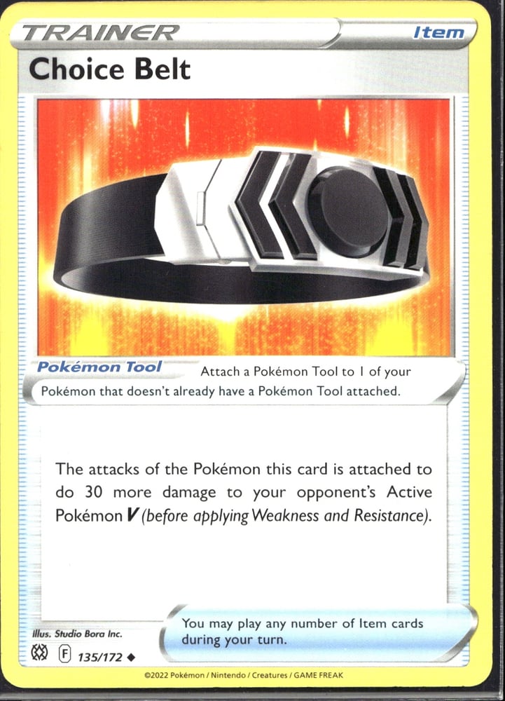 Choice Belt - SWSH9 135/172