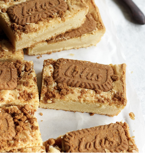 Caramel Blondie Traybake