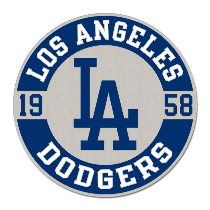 Los Angeles Dodgers Round Established Trading Pin