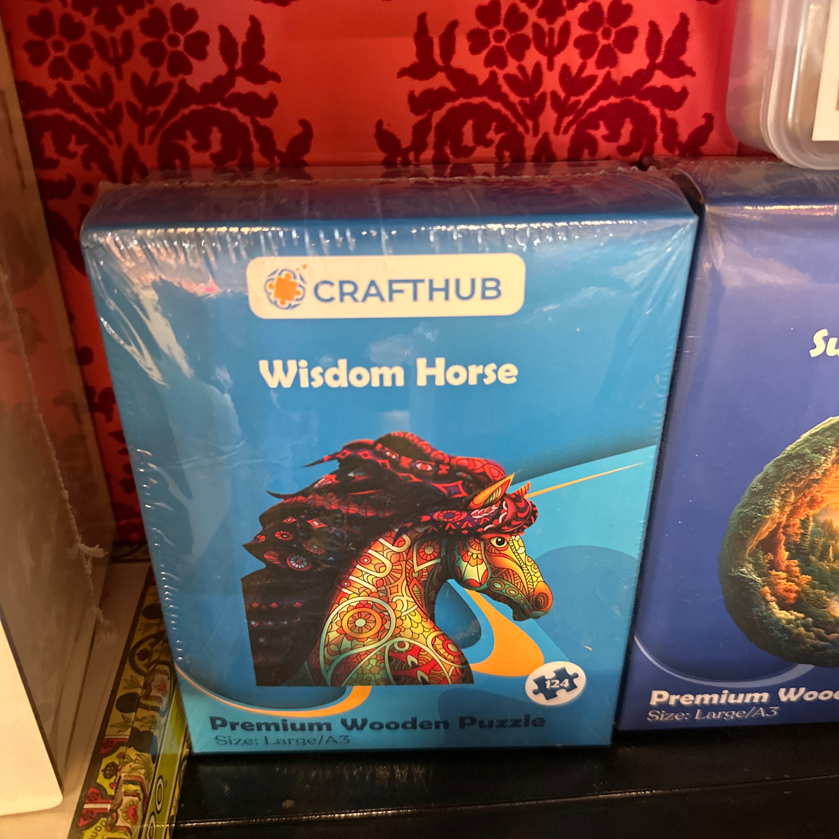 Wisdom Horse Wooden Jigsaw Puzzle A3 Big