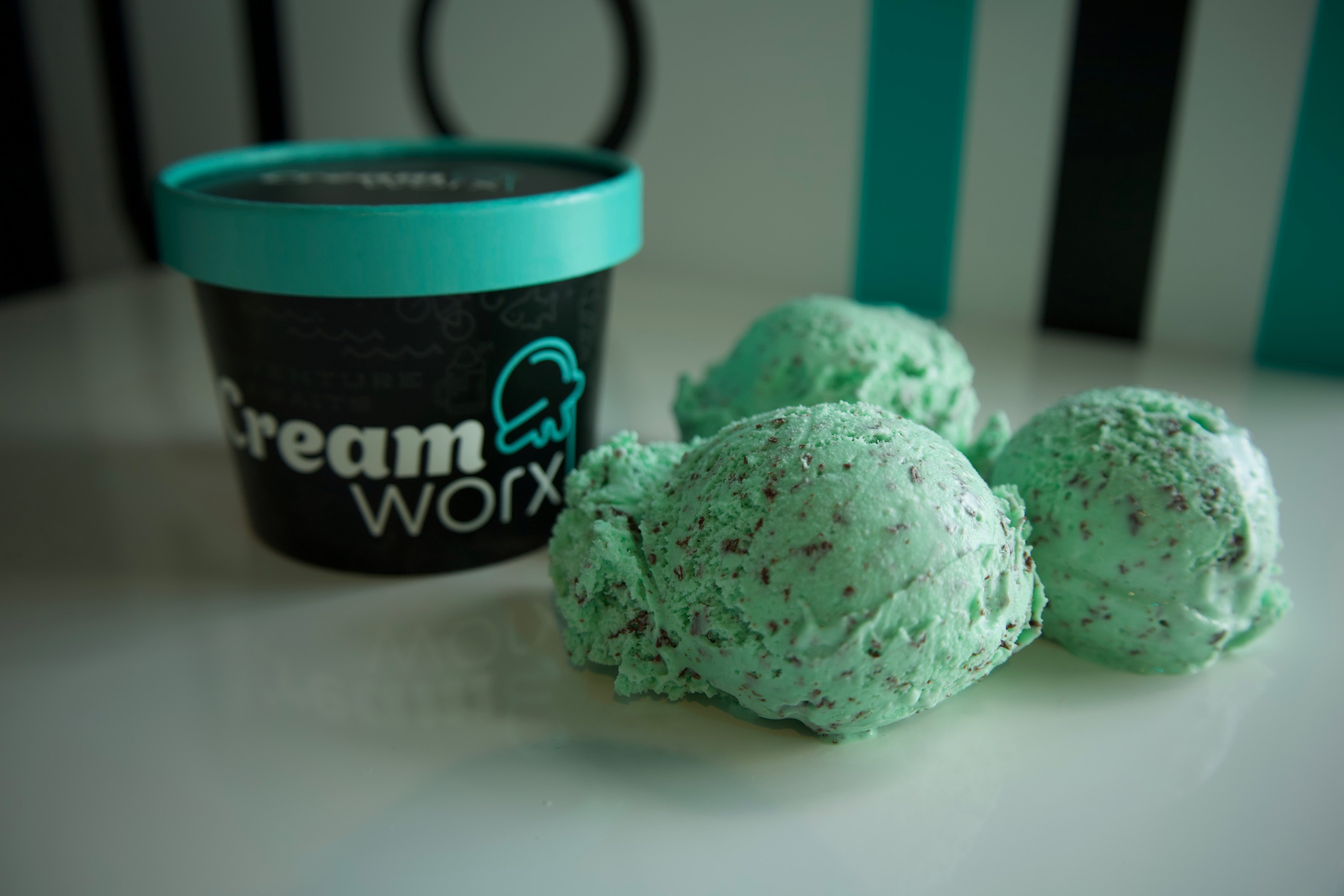 Mint Chocolate Chip Double