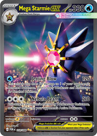 Mega Starmie ex - 118/088 Special Illustration Rare NM