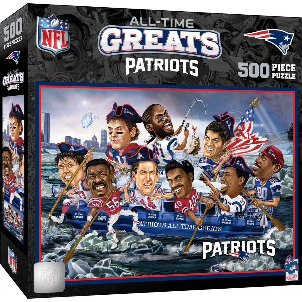 New England Patriots All-Time Greats Puzzle 500ct
