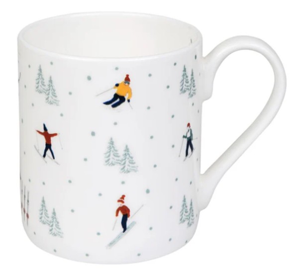 Skiing Mug by Sophie Allport