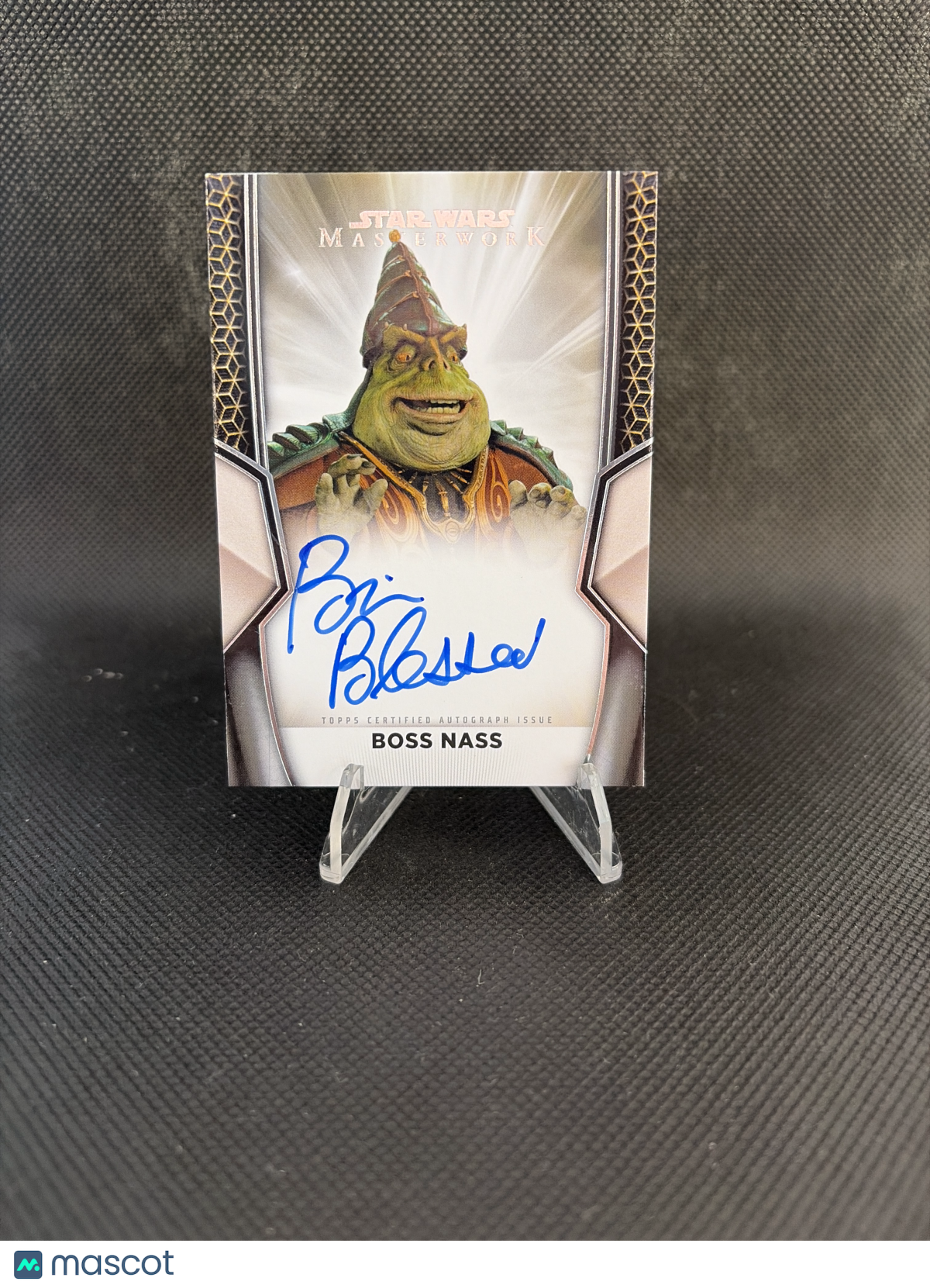 2025 Topps Star Wars Masterwork Brian Blessed (Boss Nass) Autograph