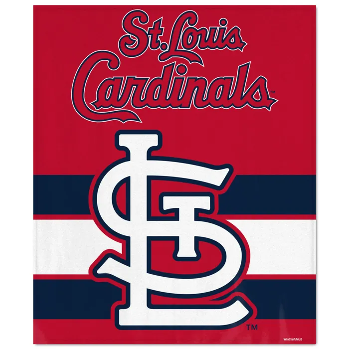 St. Louis Cardinals Ultra Soft Blanket 50x60"