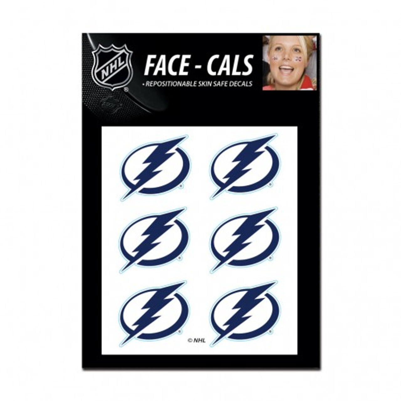 Tampa Bay Lightning Face Cals