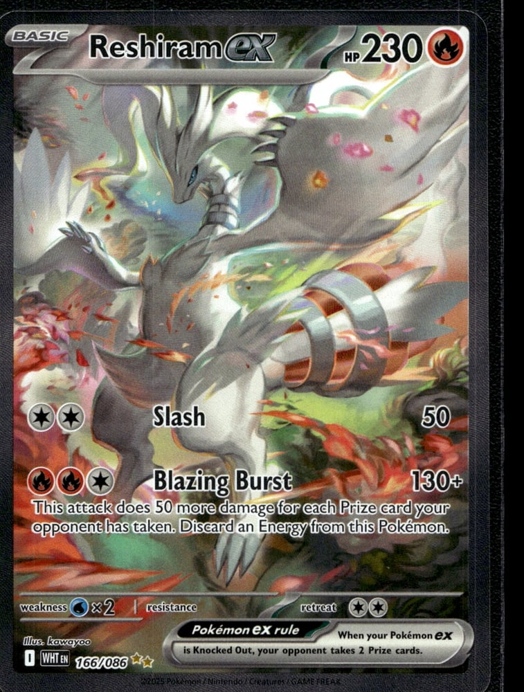 Reshiram ex - SV10.5W 166/86