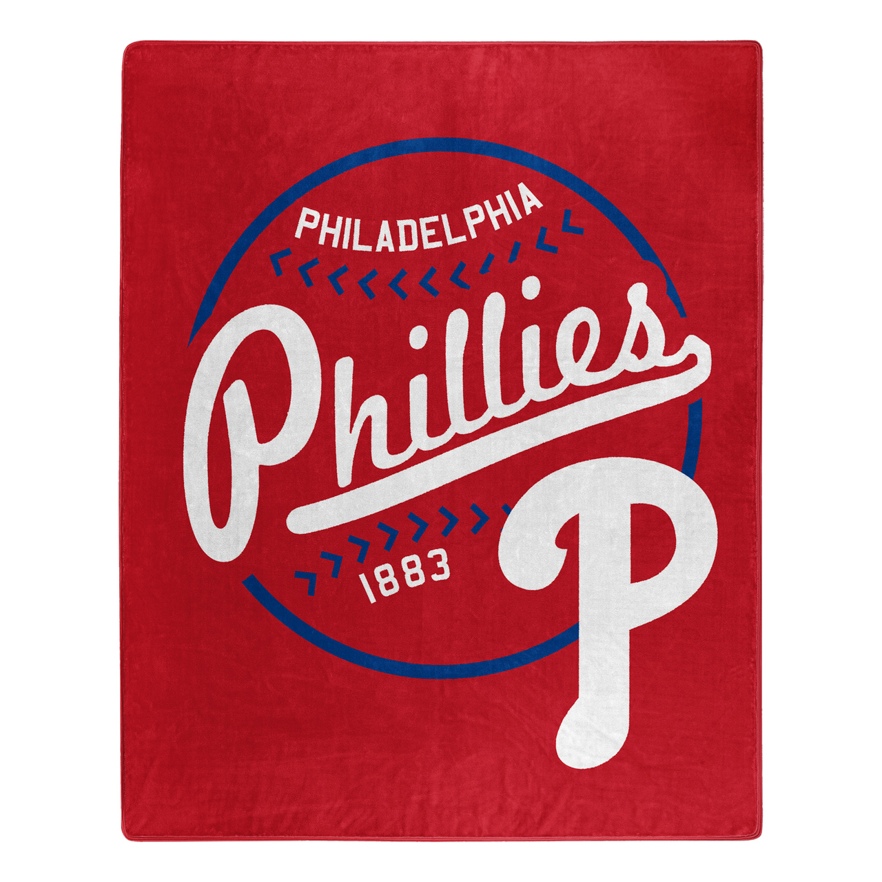 Philadelphia Phillies Moonshot Design Raschel Blanket
