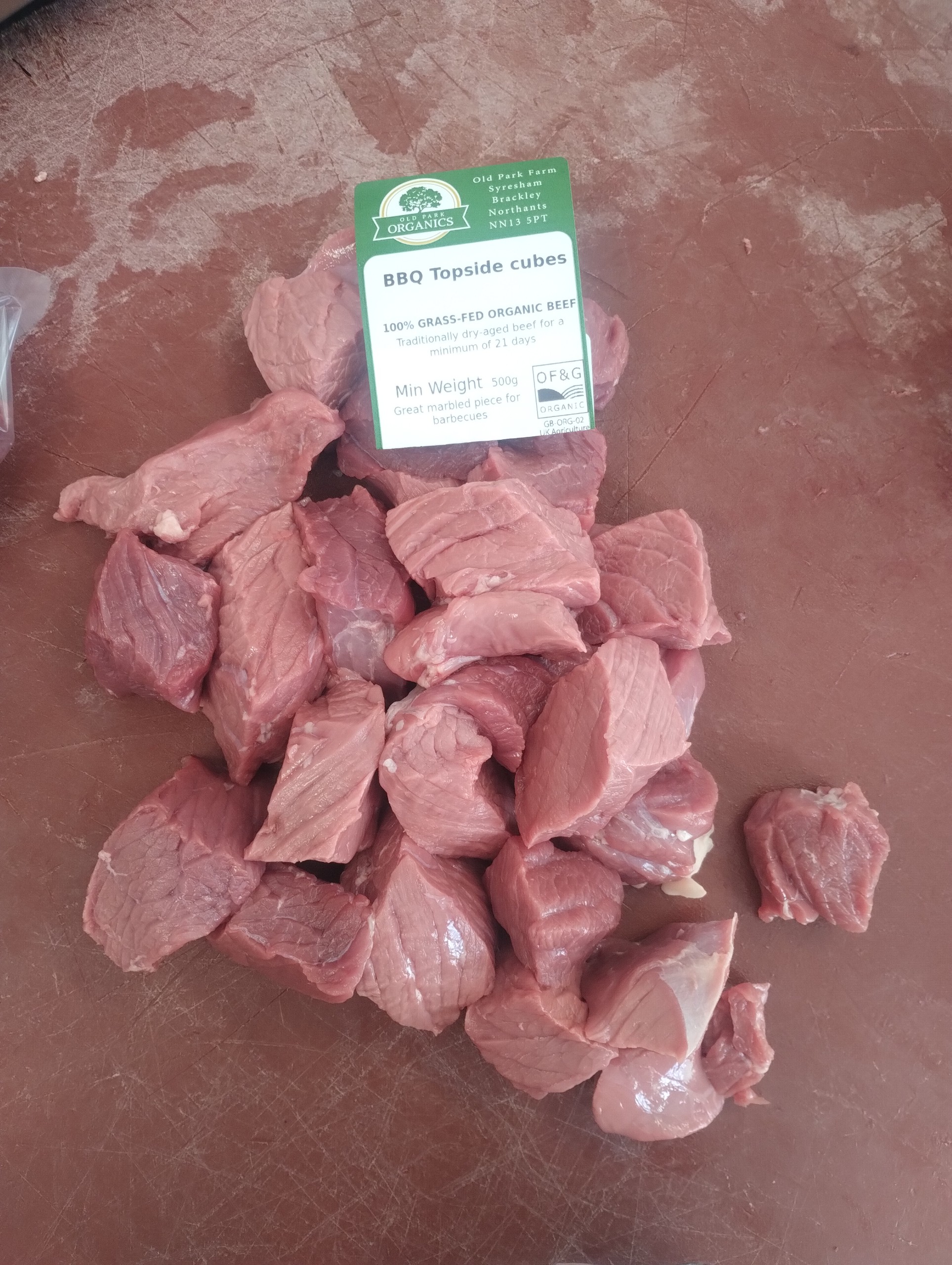 BBQ Kebab cubes