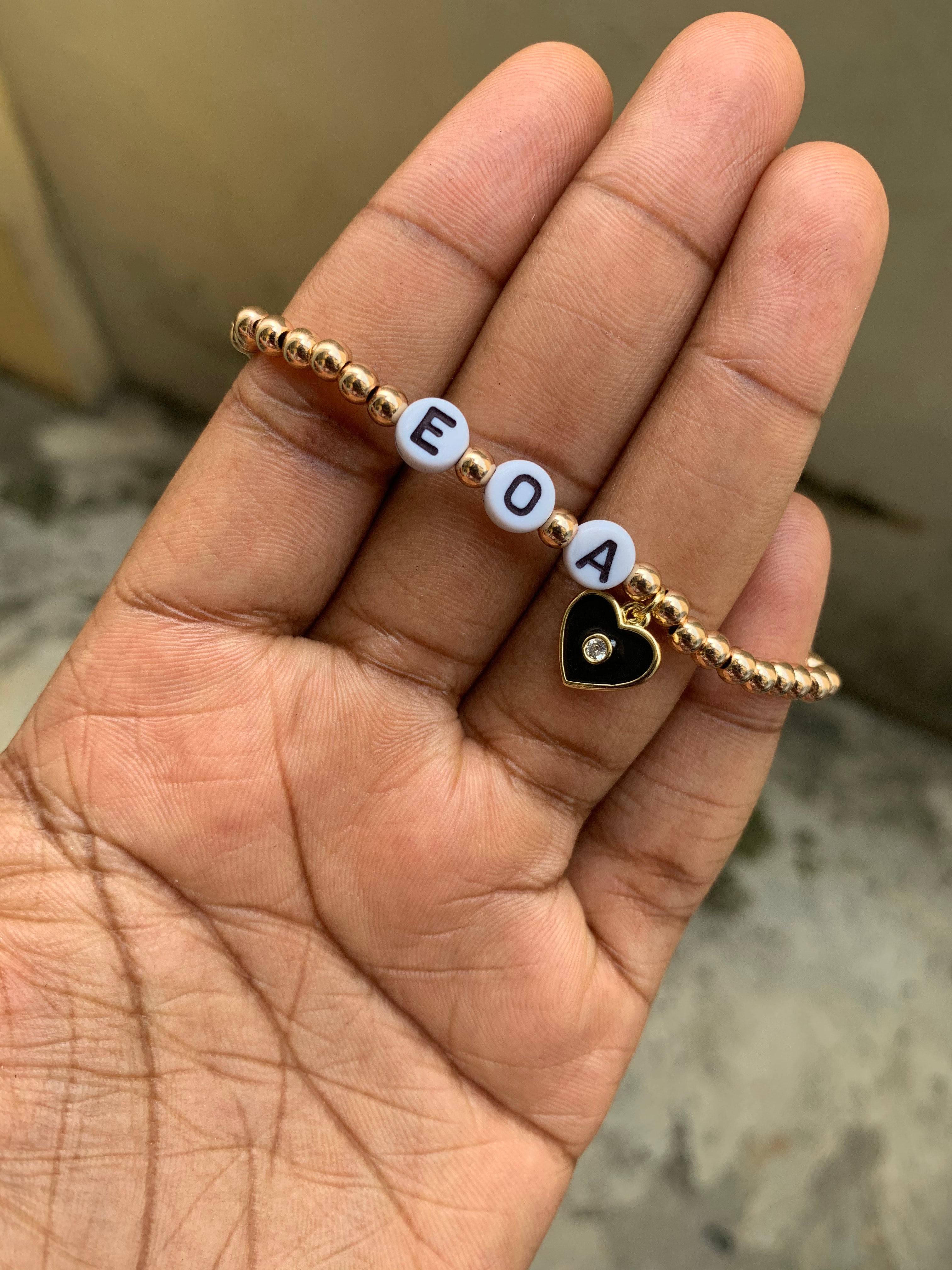 Gold Filled Custom Word Bracelets view 5