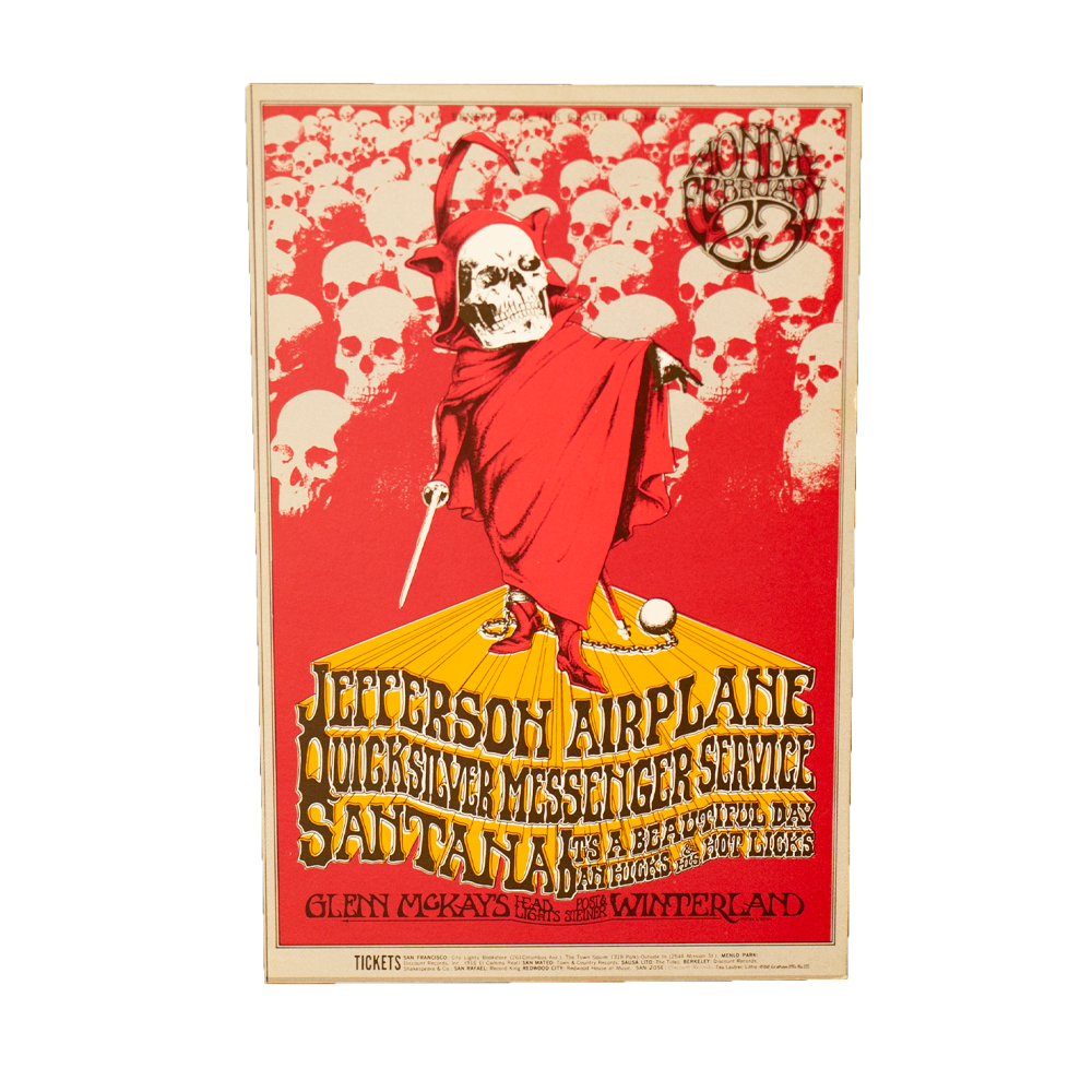 Jefferson Airplane/Santana -- [Handbill]