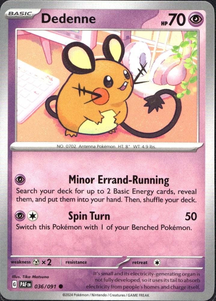 Dedenne - SV04.5 36/91