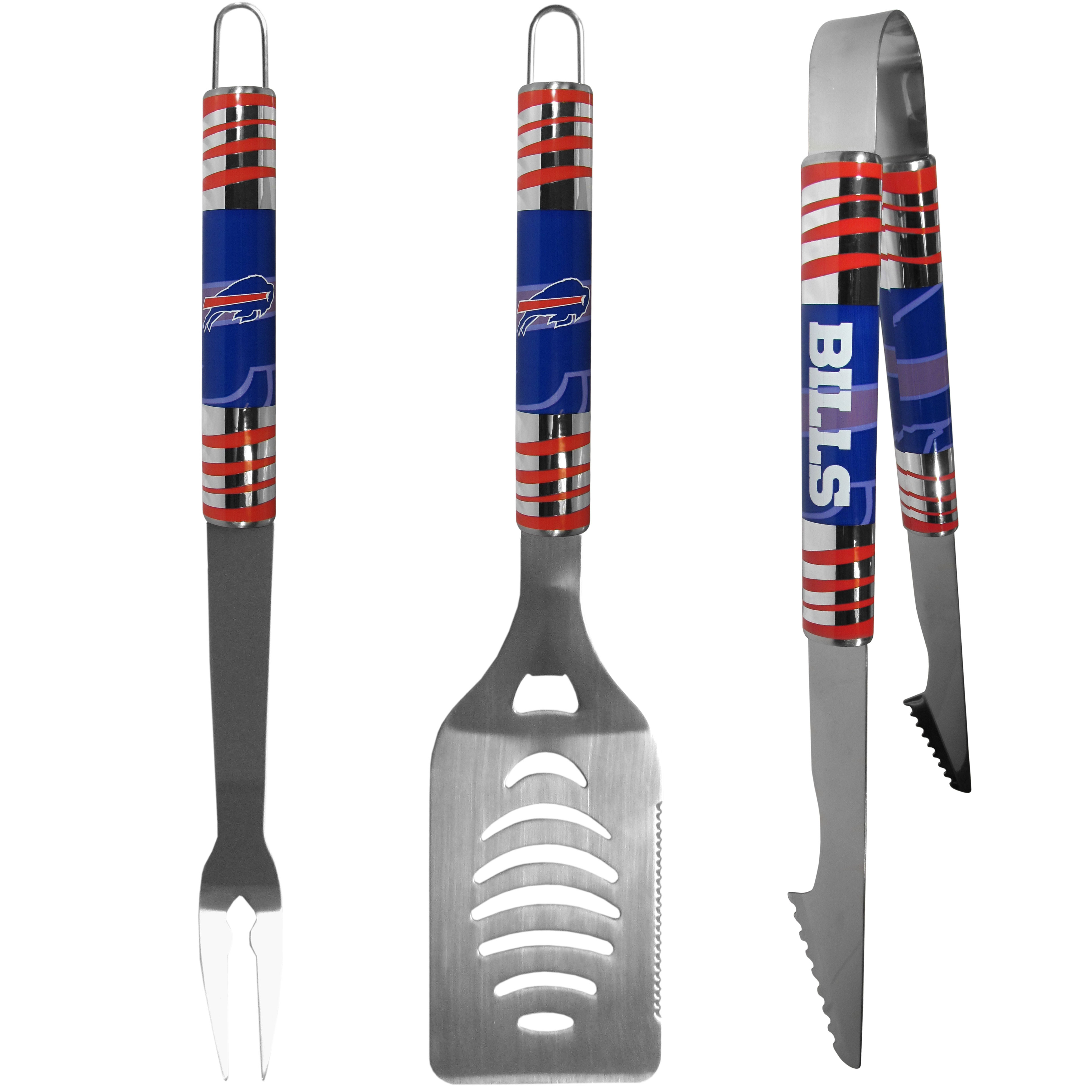 Buffalo Bills Deluxe Tailgater BBQ Utensils Set