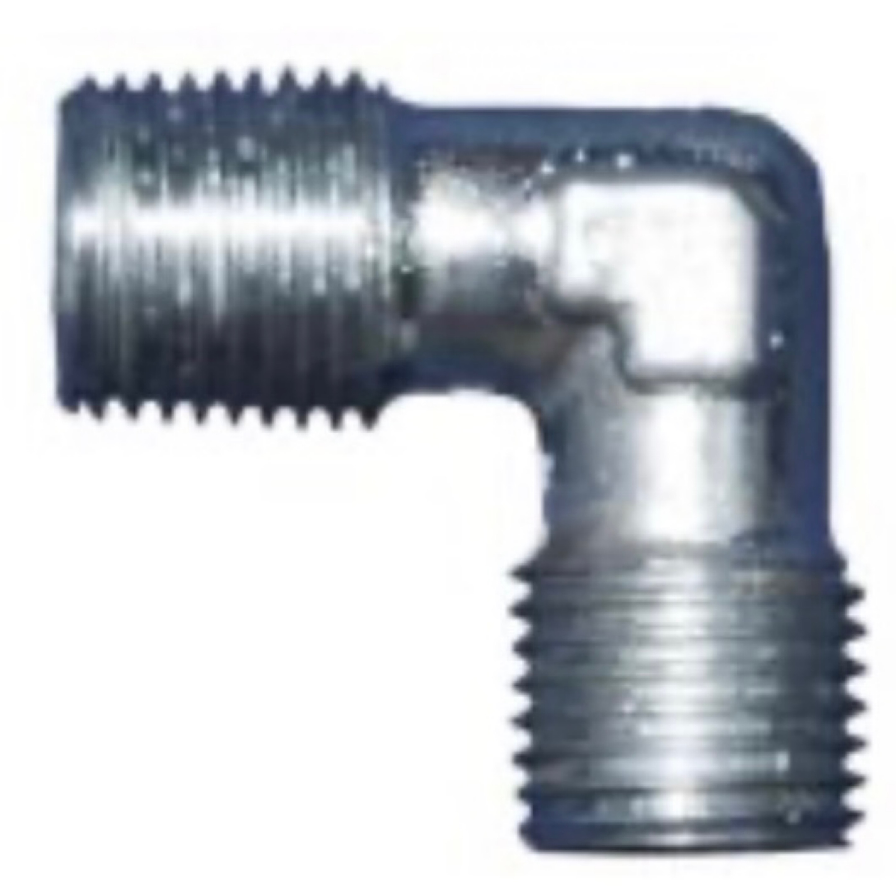 Braided Line Elbow (90 deg) Fitting with 1/8 BSPT Thread