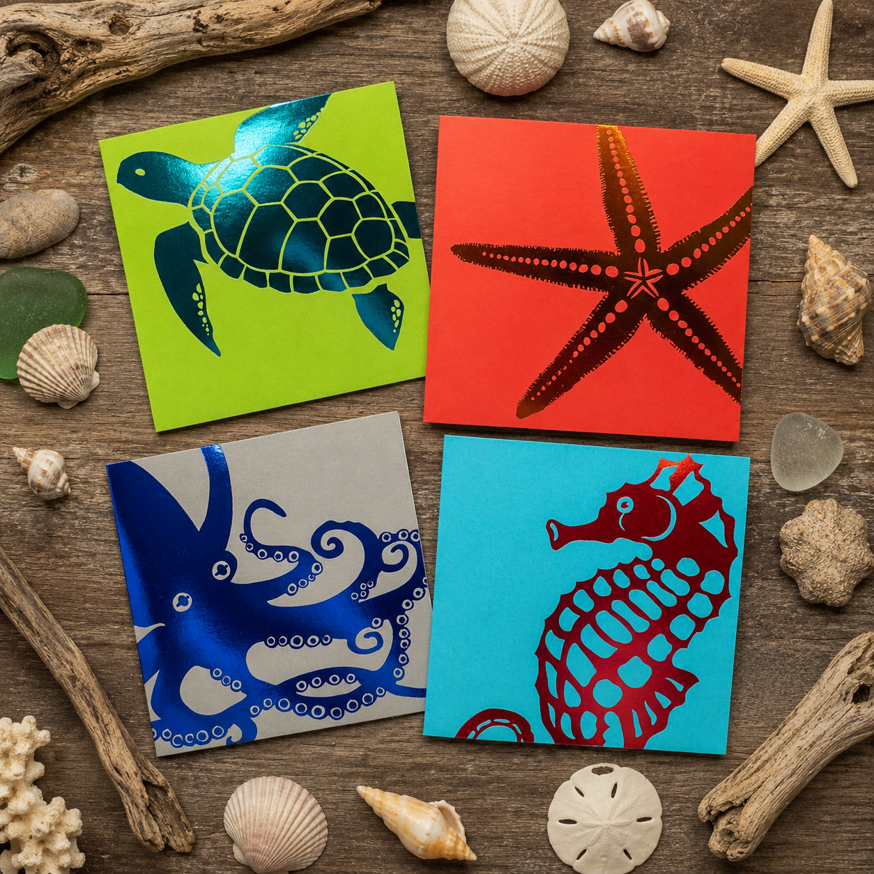 Blank Greeting Card