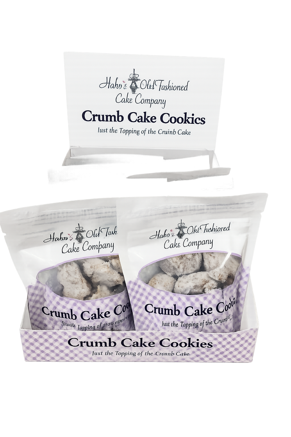 Hahn’s Crumb Cake Topping Cookies 2oz 8ct Tray