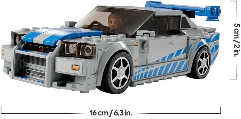レゴ LEGO スピードチャンピオン ワイルド・スピード 日産スカイラインGT-R R34 おもちゃ レゴブロック 9歳 車 スポーツカー 76917 サムネイル3