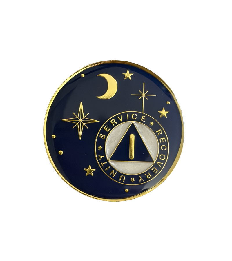 Moon and Stars Triplate