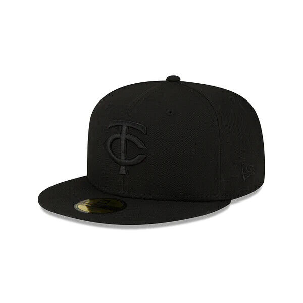 Minnesota Twins New Era 59FIFTY Blackout Hat