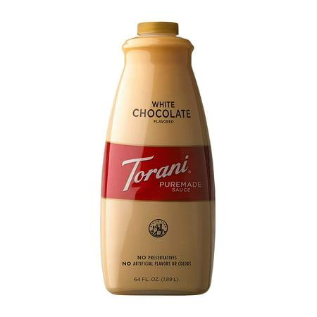 Torani 64 Fl. oz. Puremade White Chocolate Flavoring Sauce