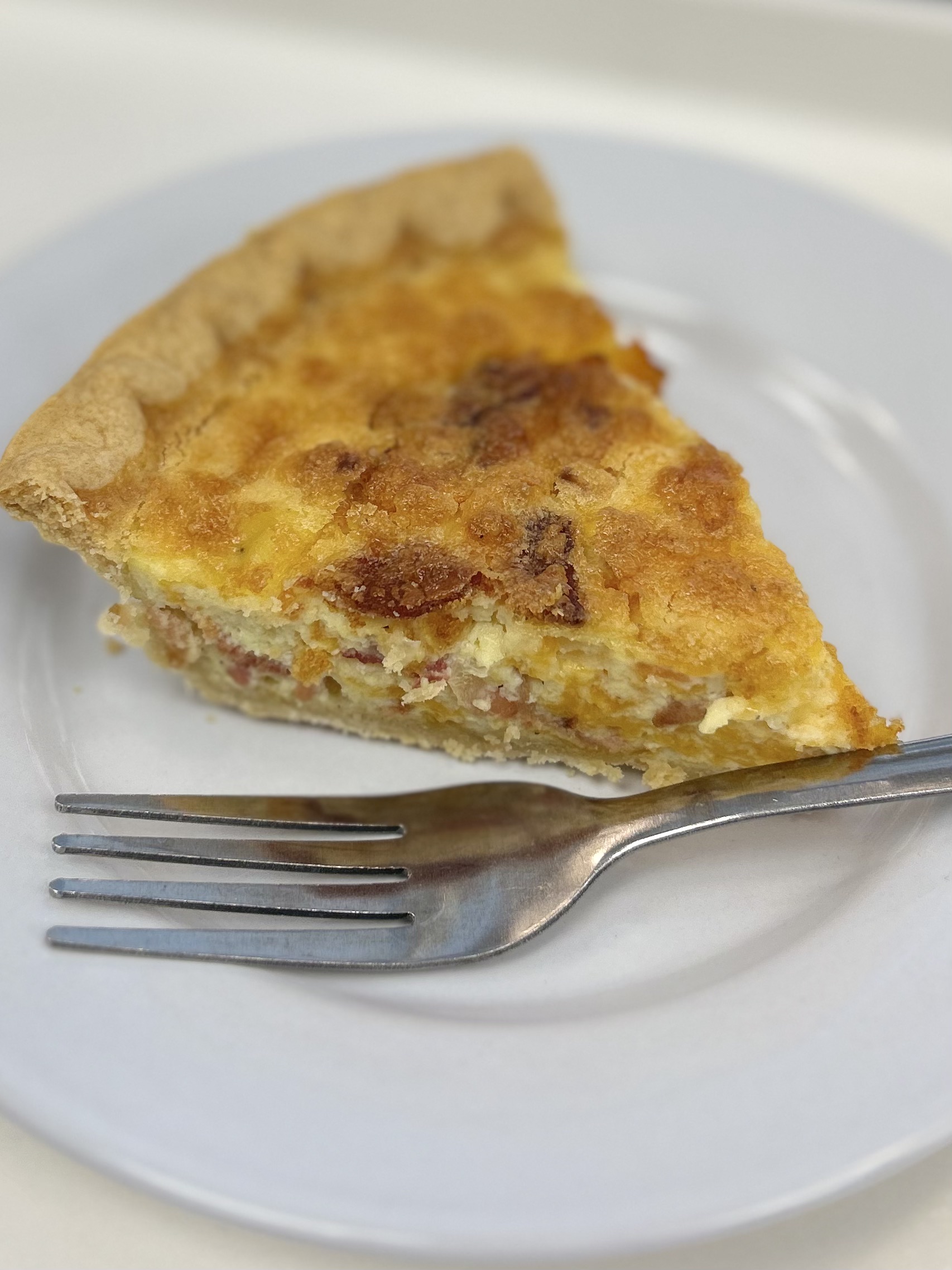 Whole Take N Bake Quiche: Bacon Cheddar Onion Easter25