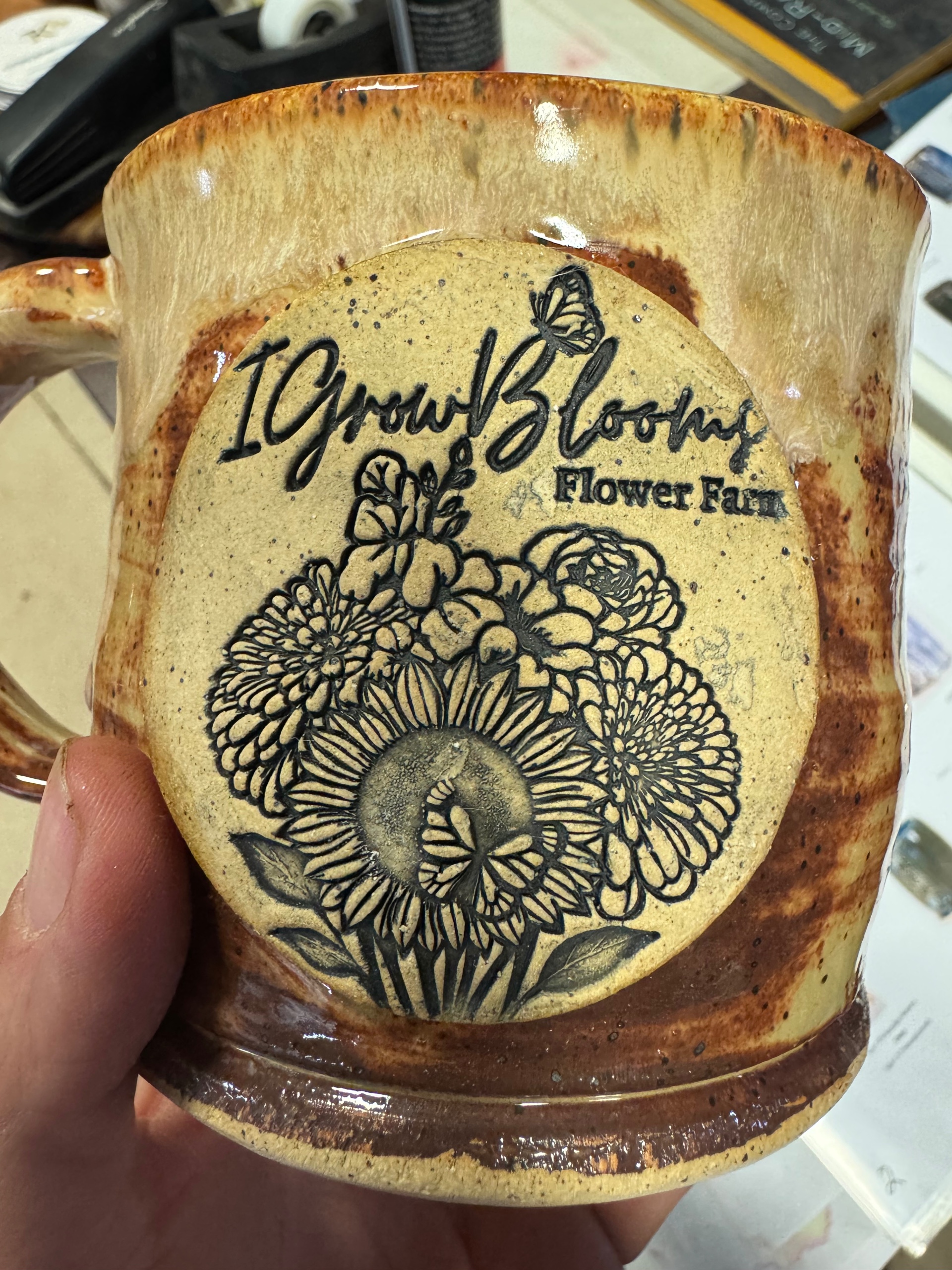 IGrowBlooms Handmade Pottery Mug — Preorder thumbnail 3