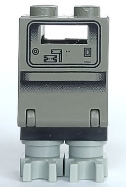 sw0073 Gonk Droid (GNK Power Droid), Light and Dark Gray