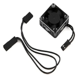 Protek R/C 30x30x10mm Aluminum High Speed HV Cooling Fan Silver/Black