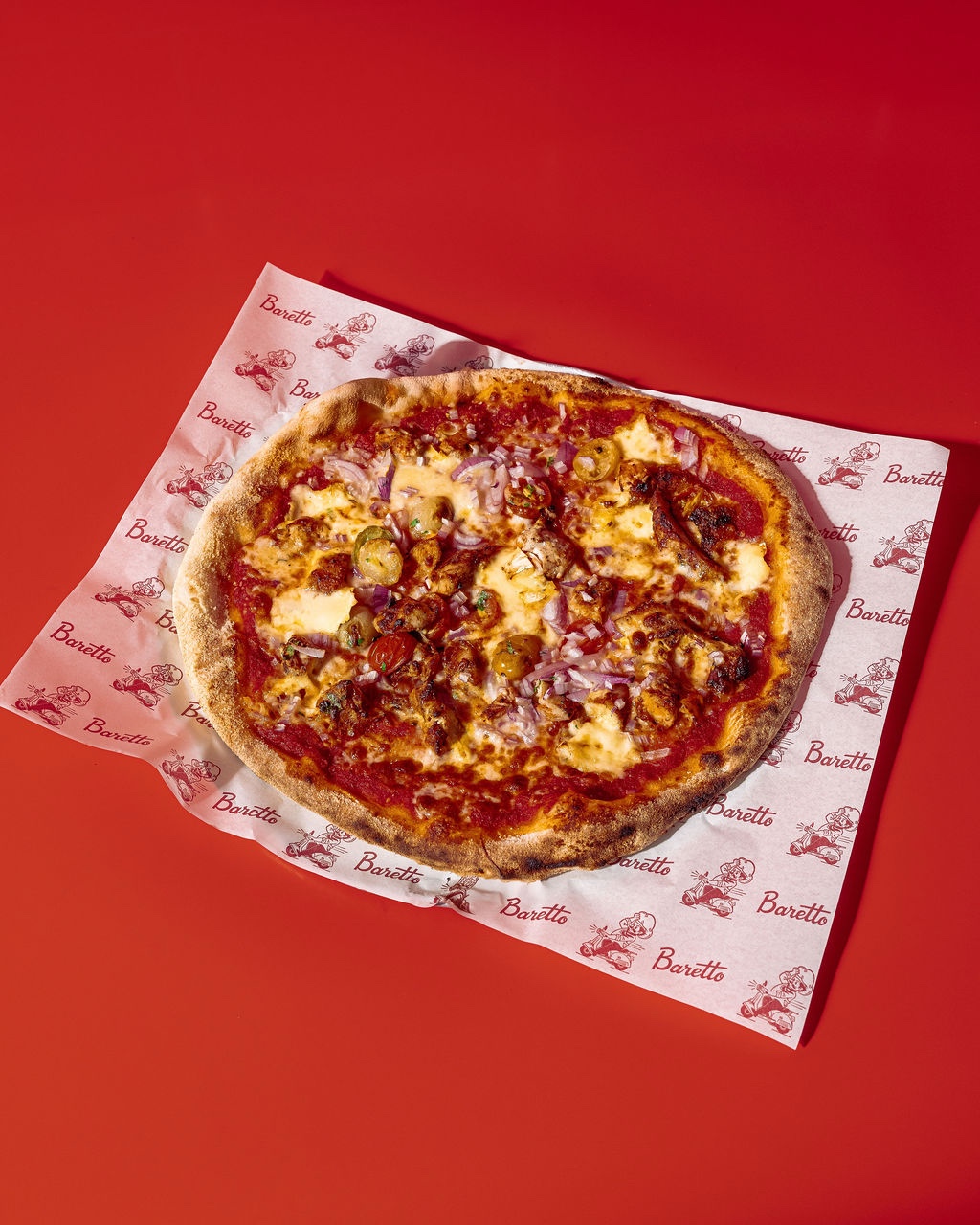 Chicken Camembert Pizza
