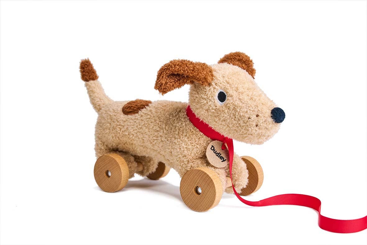 ThreadBear Dudley Pull Along Dog