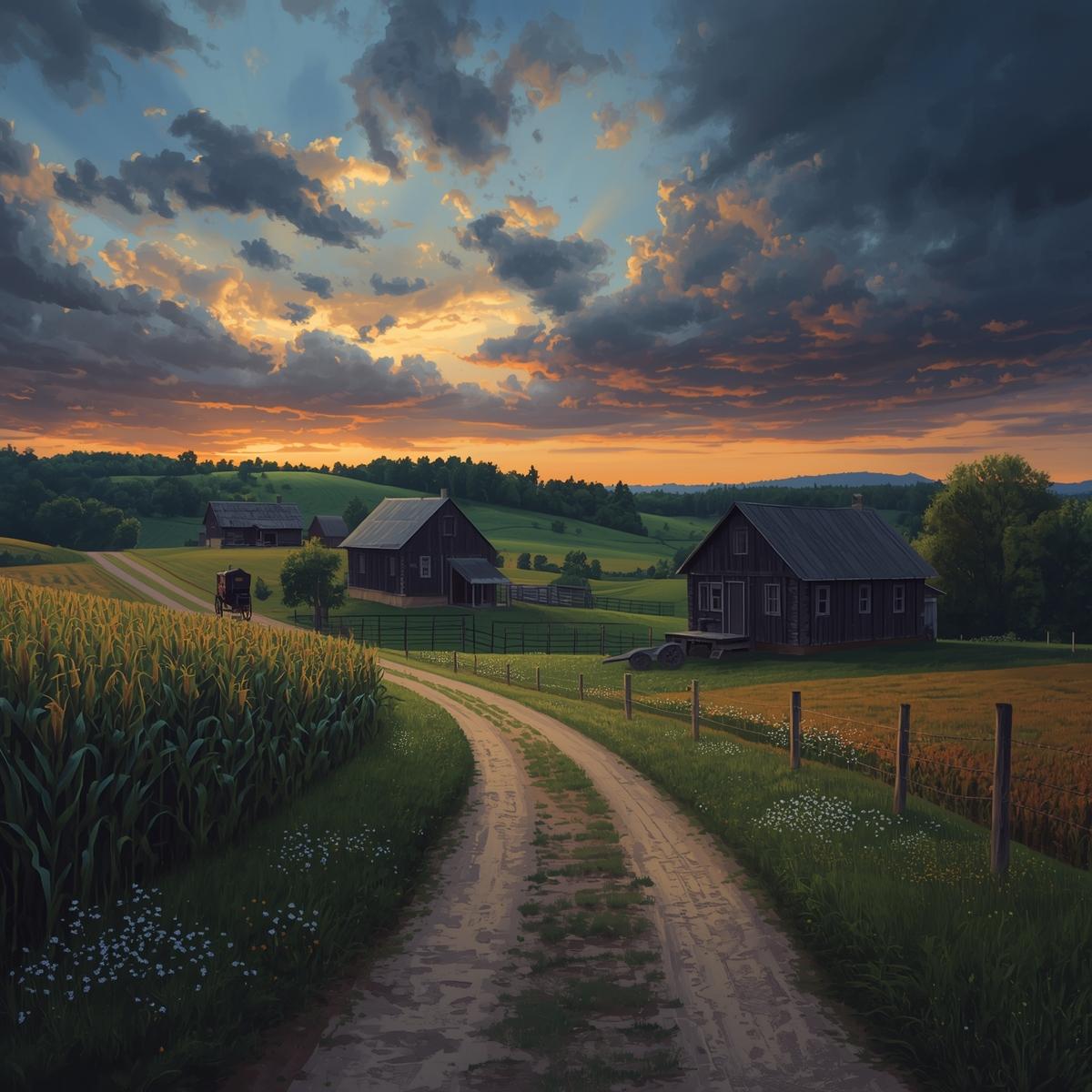 AMISH COUNTRY – 3 oz Premium Coconut Wax Melts img