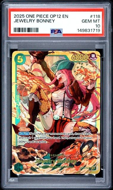 JEWELRY BONNEY 2025 ONE PIECE OP12-LEGACY OF THE MASTER #118