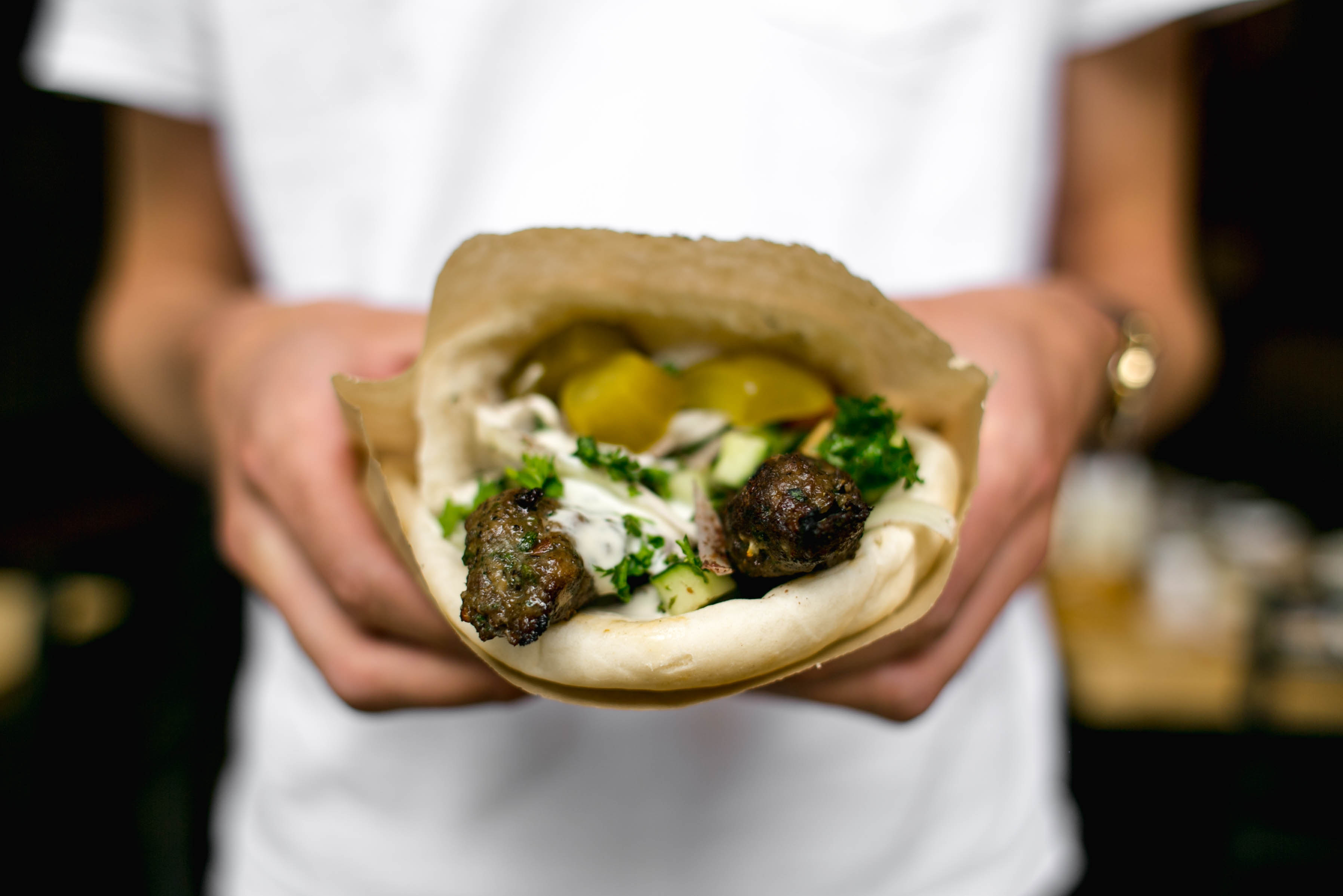 Kofta Kabob Pita