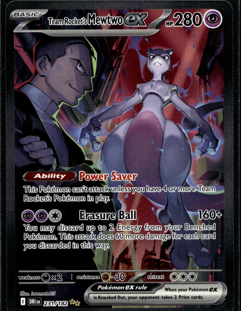 Team Rocket's Mewtwo ex - SV10 231/182