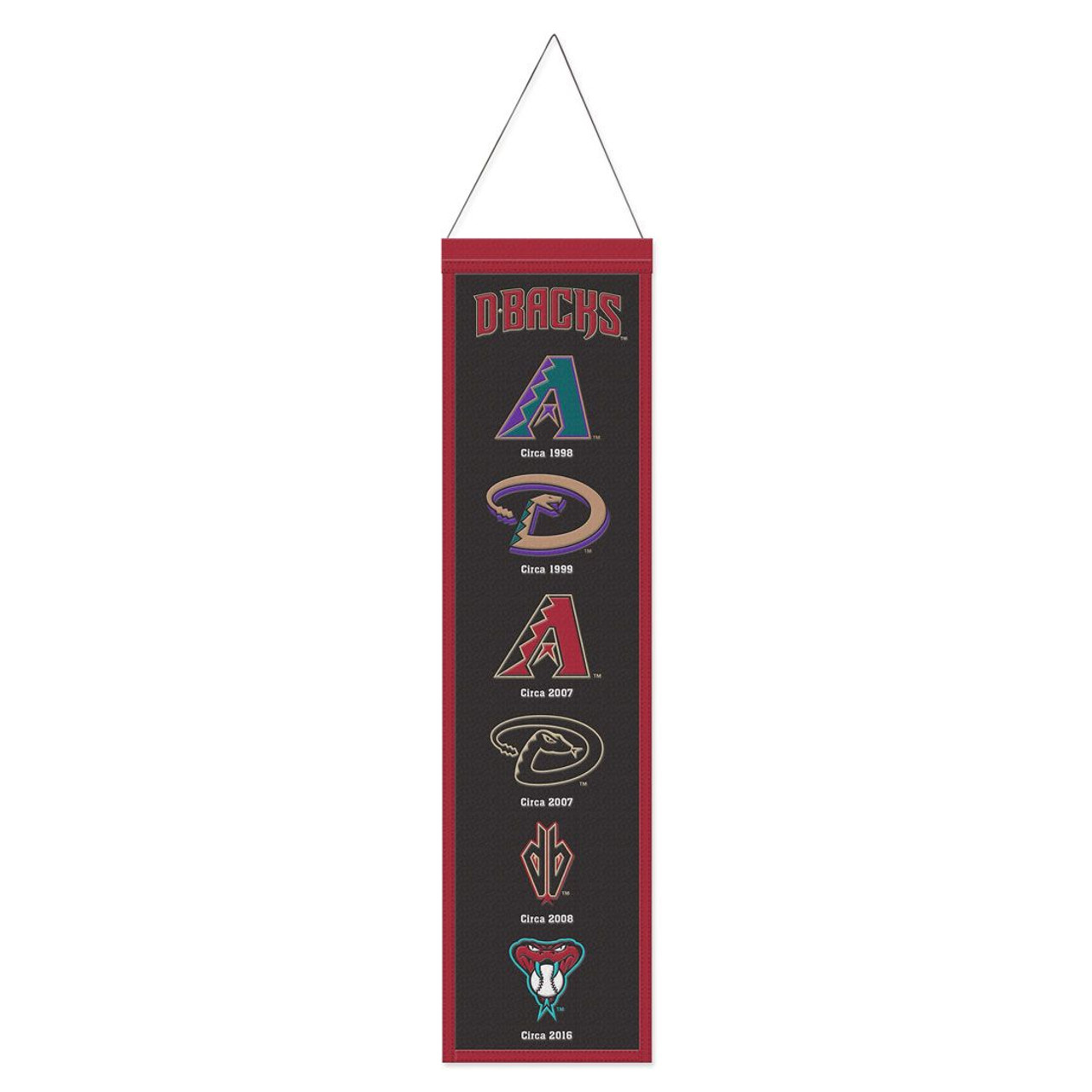 Arizona Diamondbacks Wool Evolution Banner 8x32"