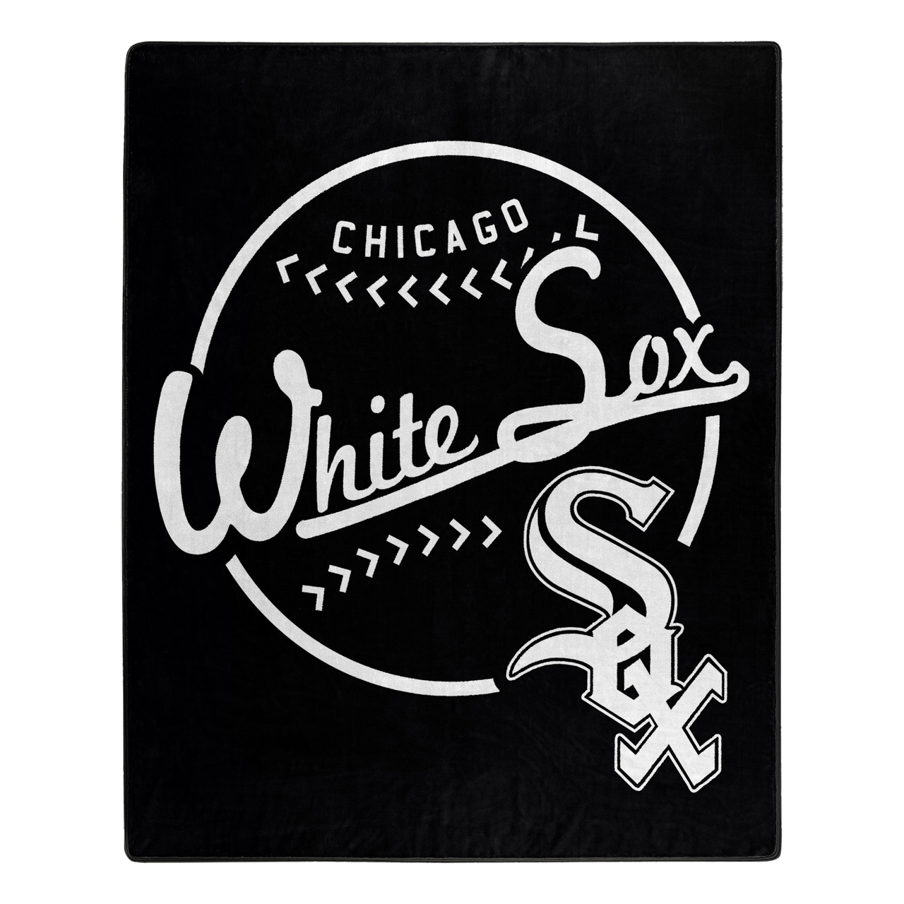 Chicago White Sox Moonshot Design Raschel Blanket