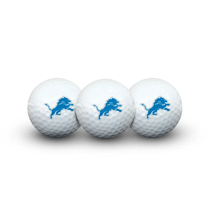 Detroit Lions Golf Balls 3 Pack