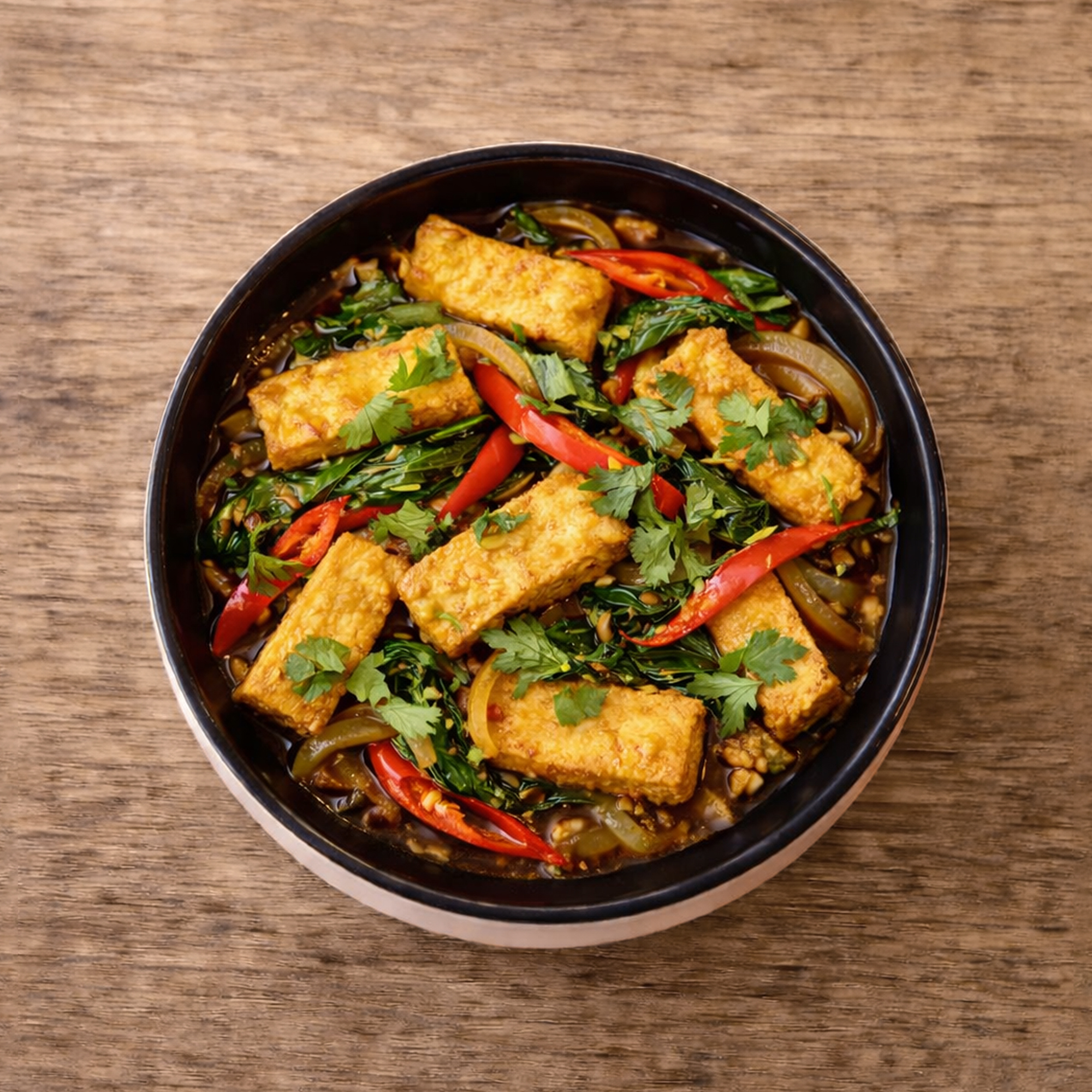 Tofu, Chilli & Basil