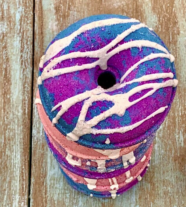 Donut Bath Bomb – Luxiny Plant-Based Bath Fizzy