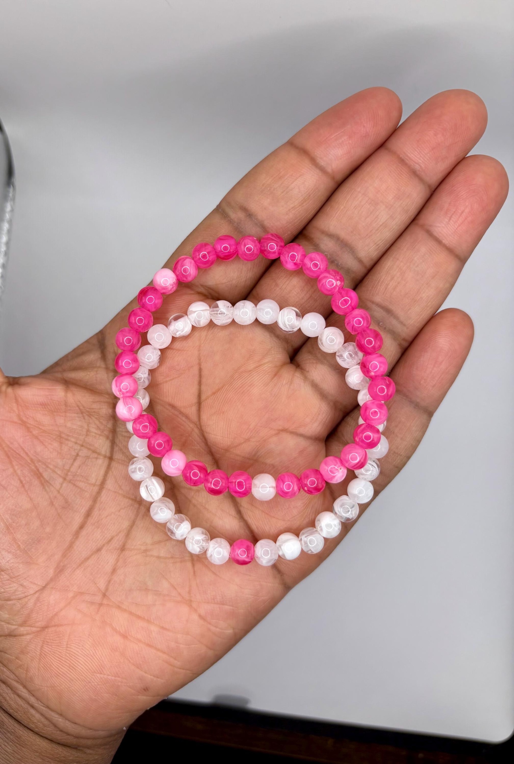Matching Bead Bracelet Set view 9