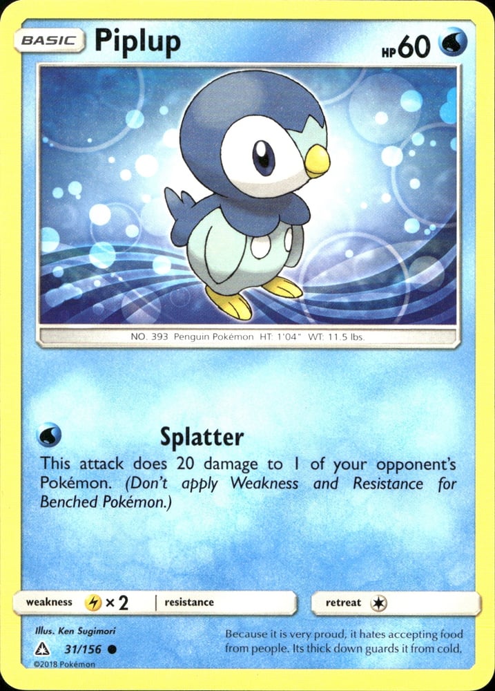 Piplup - SM5 31/156