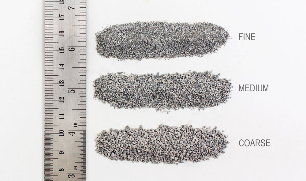 Medium Ballast Shaker Gray Blend any scale